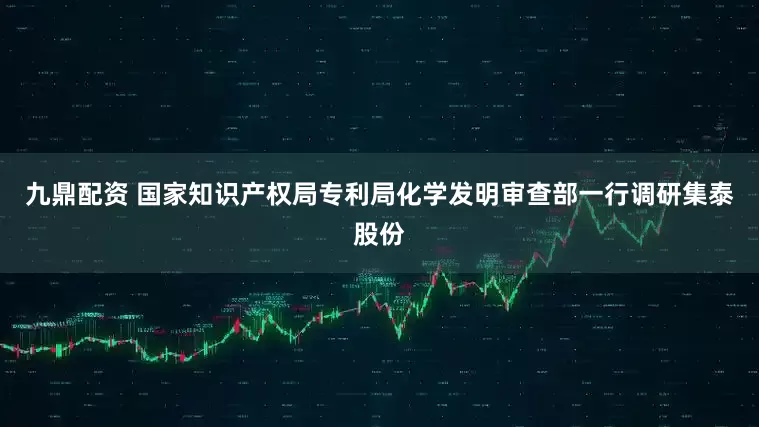 九鼎配资 国家知识产权局专利局化学发明审查部一行调研集泰股份