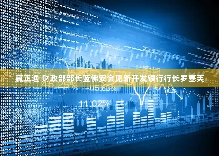 赢正通 财政部部长蓝佛安会见新开发银行行长罗塞芙