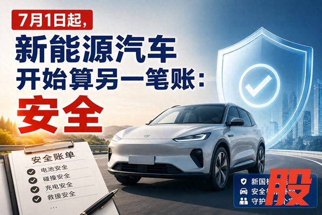 2026年7月1日起，新能源汽车怎样才算得上“安全”？